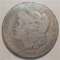 1878 Silver Morgan Dollar - Philadelphia Minted