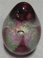 Glass Paperweight-Marked GES 93