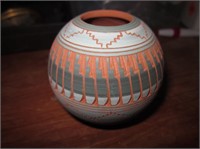 Navajo Pottery - Signed " Michael Charlie"