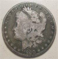 1900-S Silver Morgan Dollar - San Francisco Minted