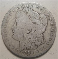 1888-O Silver Morgan Dollar - New Orleans Minted