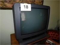Panasonic TV 20.5"D with VHS player