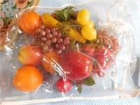 Bag of plastic fruit