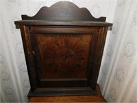 B/O punched copper face clock