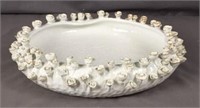 Continental Home Large Ceramic bowl w/ Barnacles