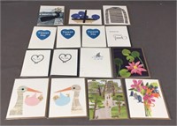 15x Assorted greeting cards by Ancessorie & Paste