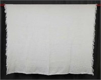 Barine Waffle Bed Cover White 160x260cm $229