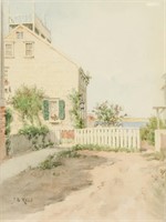 JANE BREWSTER REID American 1862-1966 Watercolor