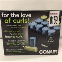 CONAIR 12 MULTI SIZED ROLLERS