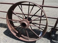 Vintage Metal Wheel - 33"