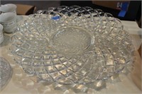 GLASS SERVING TRAY