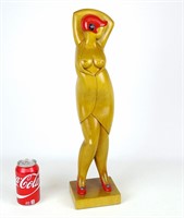 Art Deco Statue Of A Woman