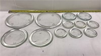 Lot of 12 Column candle holders