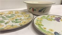7 5” & 9.5” Fister plates and 8.5” Lenox Bowl
