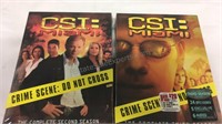 New in plastic CSI: Miami 2nd and 3rd Seasons DVDs