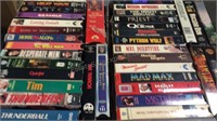 39 vintage VHS movies