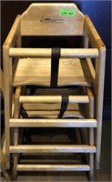 Wooden Childrens High Chair