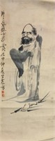 WANG ZHEN Chinese 1867-1938 Watercolour on Scroll