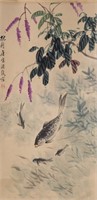 TANG YUN 1910-1993 Watercolour on Paper Scroll