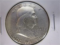 1962 Ben Franklin Half Dollar