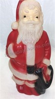 Vintage Santa blow mold( without light), 14" tall