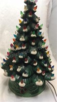 Vintage Ceramic light up Christmas tree,19” tall,
