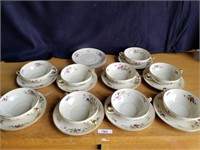 Tea cups and Saucers
