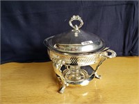 Silver plated chaffing dish