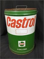 Castrol 5 gallon drum