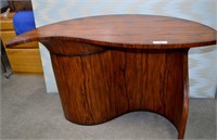 Unique Modern Rosewood Hall Table