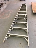 10' aluminum A-frame ladder