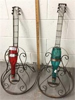 2-metal guitars & bottles