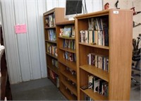 4-bookshelves and books
