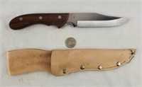 Huntsman 420 Stainless Hunting Knife W/ Sheath