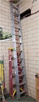 Werner Aluminum 24 Foot Ladder D1124-2