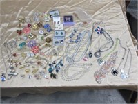 Large grouping of costume jewellery