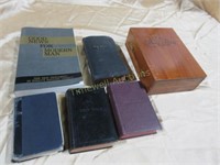 Collection of bibles and more