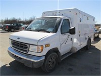 2001 FORD E350 AMBULANCE 1FDWE35F01HB53941