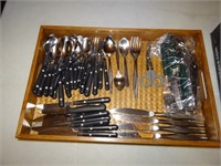 Silverware, Ziploc Bags, Plastic Forks, Spoons etc