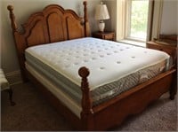 Queen Size Cannonball Bed Frame