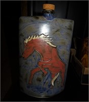 Hand Painted Decanter