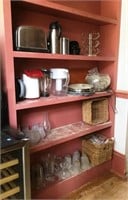 Contents of 4 Kitchen Shelves