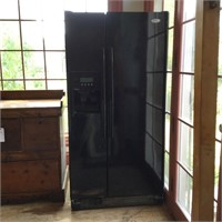 Whirlpool Black Side by Side Refrigerator
