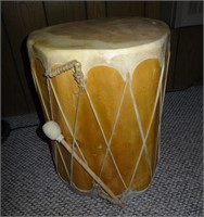 Rawhide Drum w/mallet
