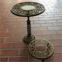 2 pcs. India Brass Plant Stand, Pedestal