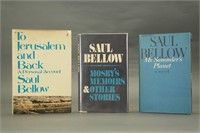 3 First Editions: Saul Bellow.