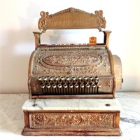 National Brass Cash Register