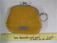 Liz & Co coin purse mustard yellow color