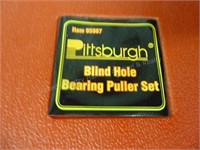 Blind hole bearing puller set