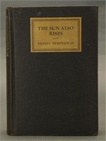 Hemingway. The Sun Also Rises. 1926. 1st issue.